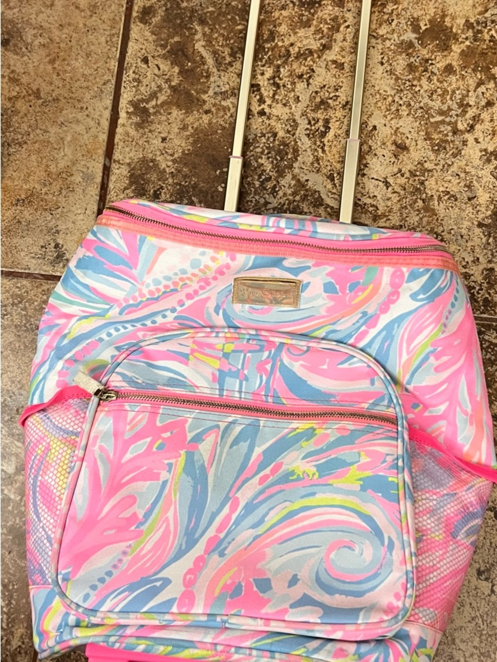 New LILLY PULITZER Rolling Cooler
